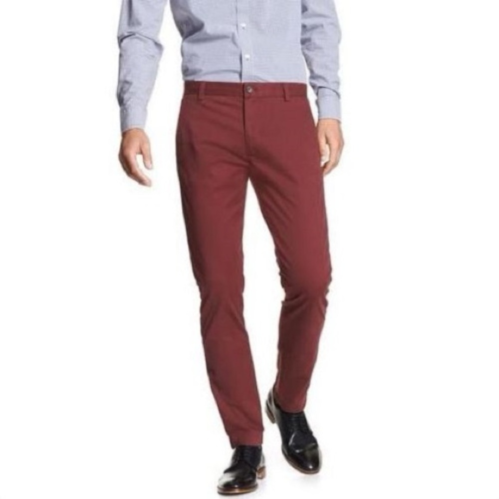 Banana Republic Men's Burgundy Chinos